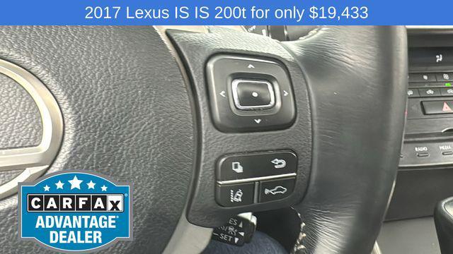 used 2017 Lexus IS 200t car, priced at $19,433