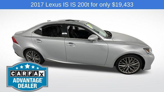 used 2017 Lexus IS 200t car, priced at $19,433