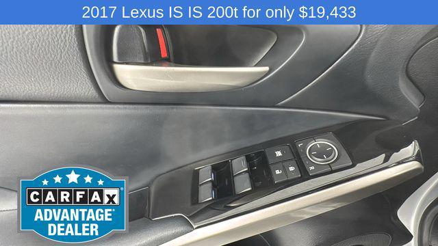 used 2017 Lexus IS 200t car, priced at $19,433