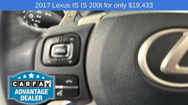 used 2017 Lexus IS 200t car, priced at $19,433