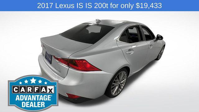 used 2017 Lexus IS 200t car, priced at $19,433