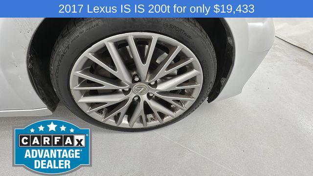 used 2017 Lexus IS 200t car, priced at $19,433