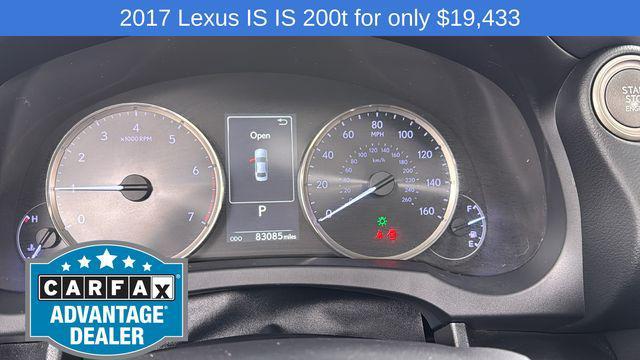 used 2017 Lexus IS 200t car, priced at $19,433