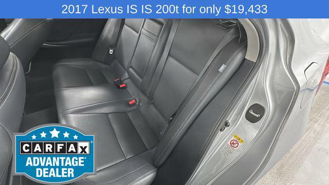 used 2017 Lexus IS 200t car, priced at $19,433