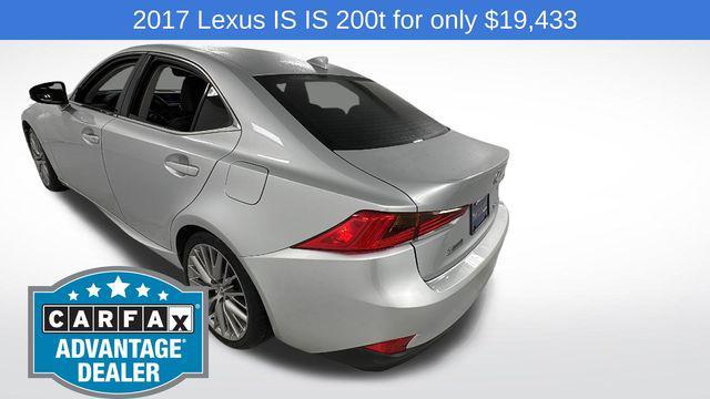 used 2017 Lexus IS 200t car, priced at $19,433