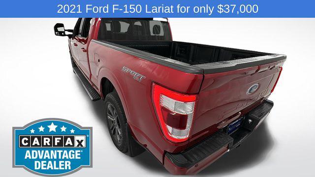 used 2021 Ford F-150 car, priced at $37,000