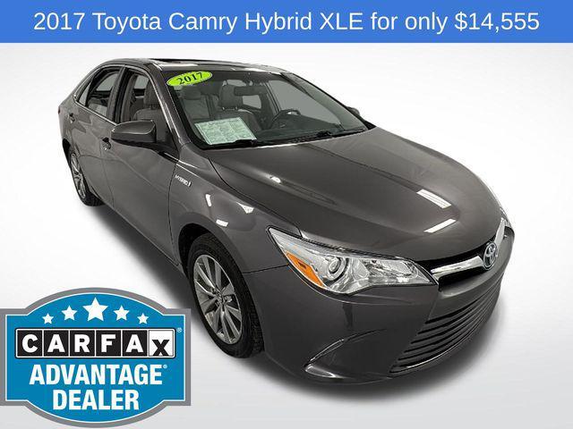 used 2017 Toyota Camry Hybrid car, priced at $14,555