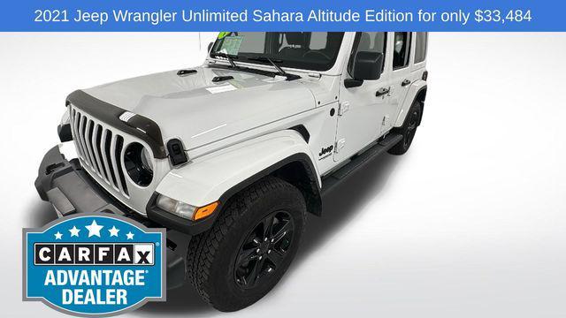 used 2021 Jeep Wrangler Unlimited car, priced at $33,484