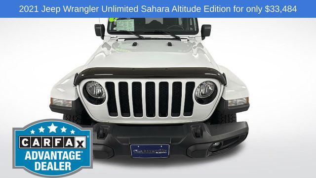 used 2021 Jeep Wrangler Unlimited car, priced at $33,484