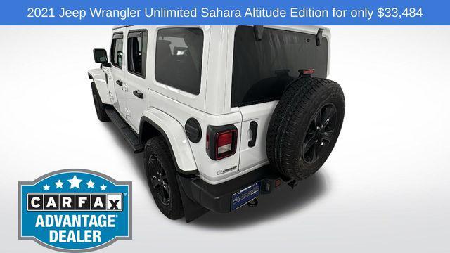 used 2021 Jeep Wrangler Unlimited car, priced at $33,484