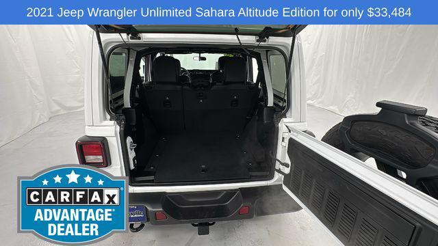 used 2021 Jeep Wrangler Unlimited car, priced at $33,484