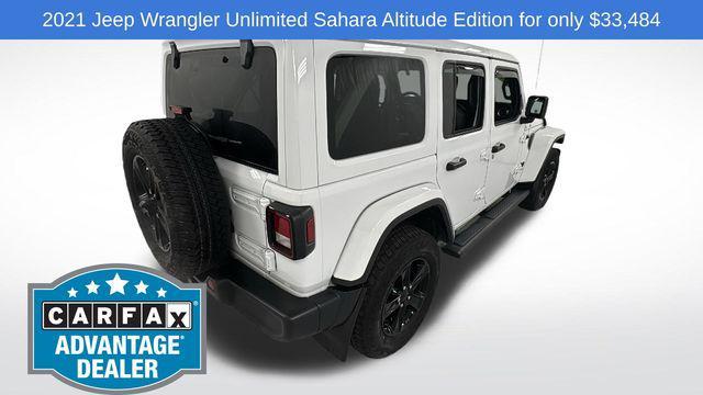 used 2021 Jeep Wrangler Unlimited car, priced at $33,484