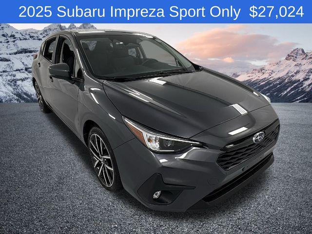 new 2025 Subaru Impreza car, priced at $27,024
