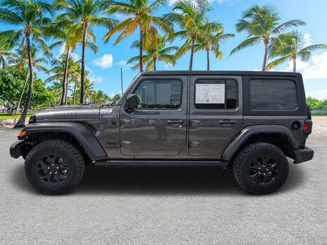 used 2022 Jeep Wrangler Unlimited car, priced at $27,484