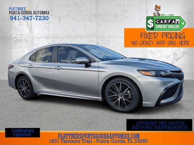 used 2021 Toyota Camry car, priced at $23,977