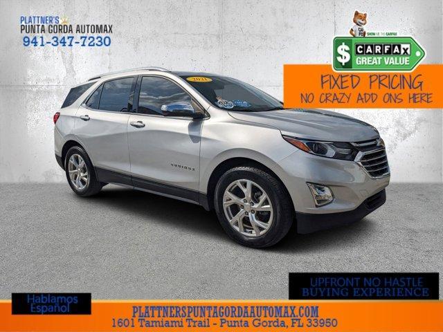 used 2021 Chevrolet Equinox car, priced at $21,200