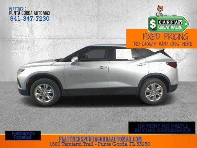 used 2021 Chevrolet Blazer car, priced at $22,577