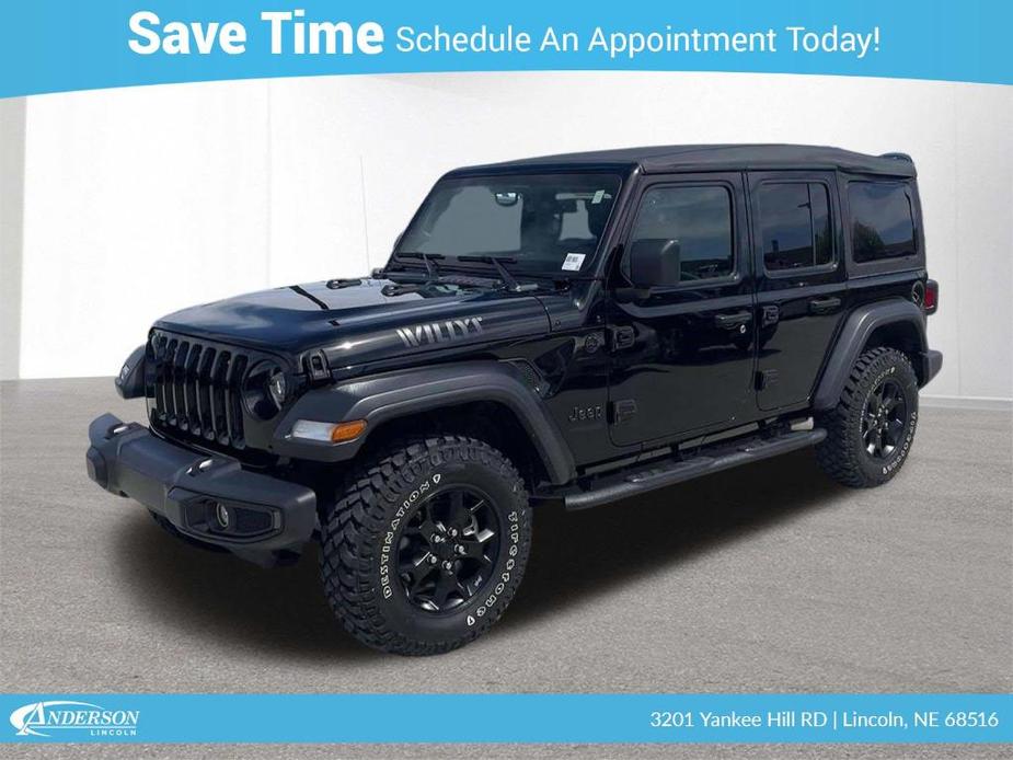 used 2022 Jeep Wrangler Unlimited car, priced at $34,750