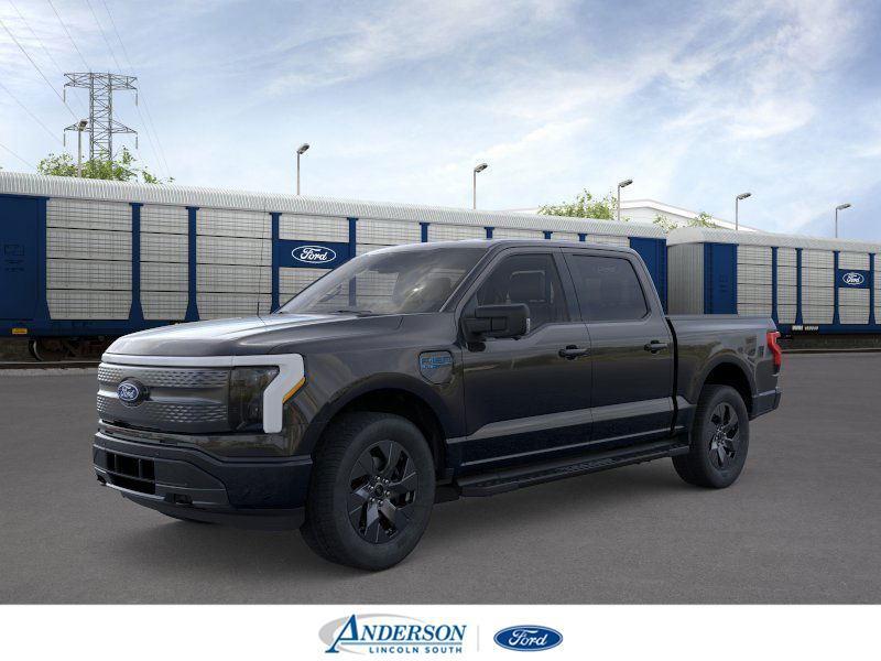 new 2025 Ford F-150 Lightning car, priced at $75,695