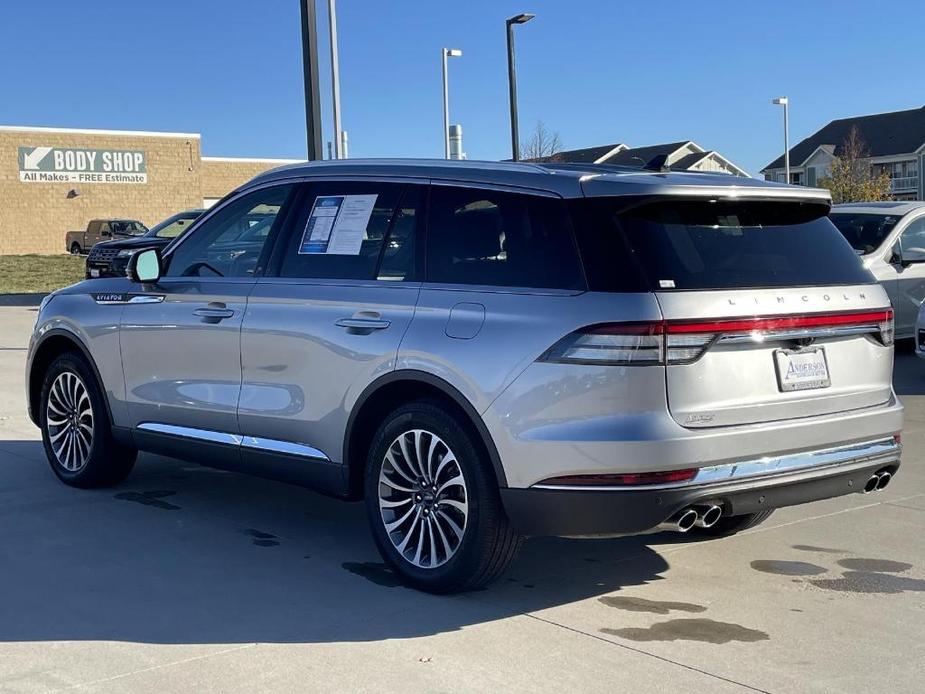 used 2021 Lincoln Aviator car, priced at $46,000