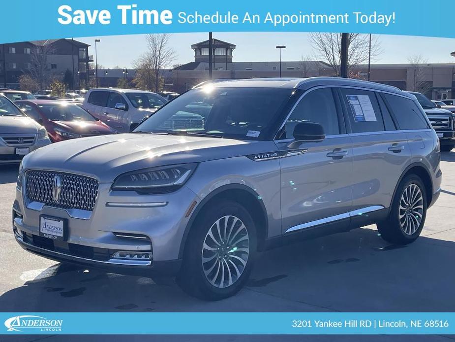 used 2021 Lincoln Aviator car, priced at $46,000