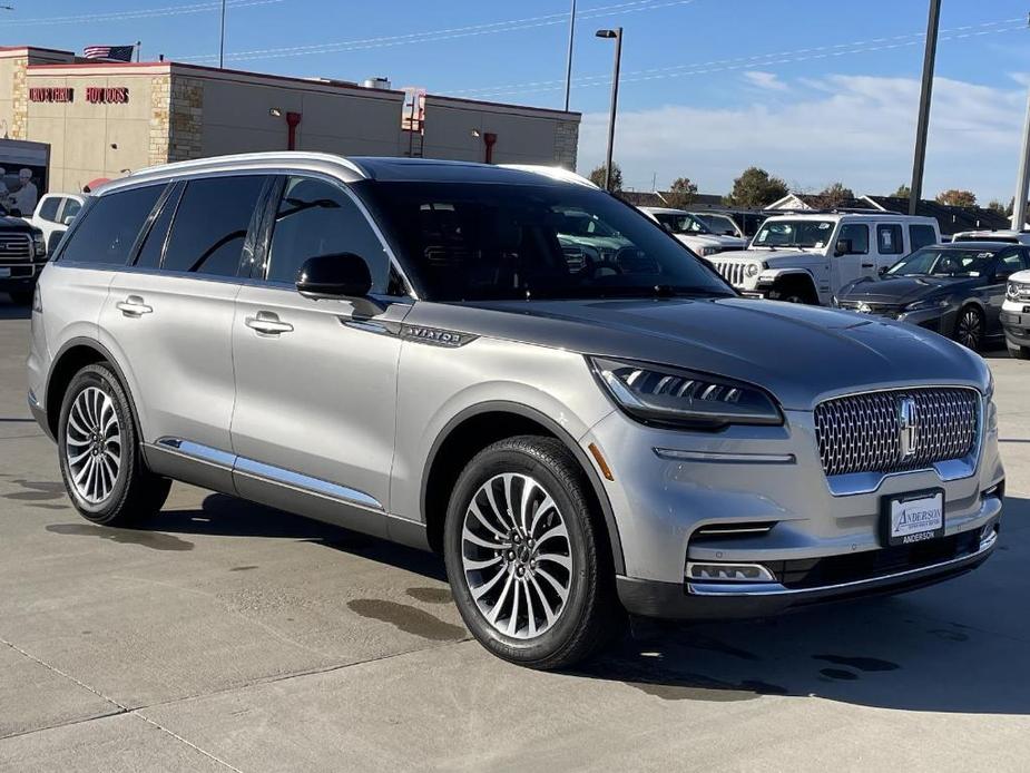 used 2021 Lincoln Aviator car, priced at $46,000