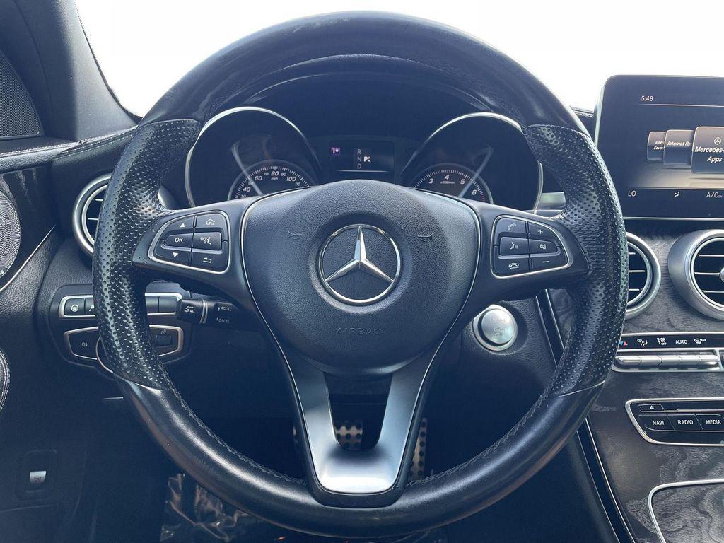 used 2017 Mercedes-Benz C-Class car, priced at $16,500