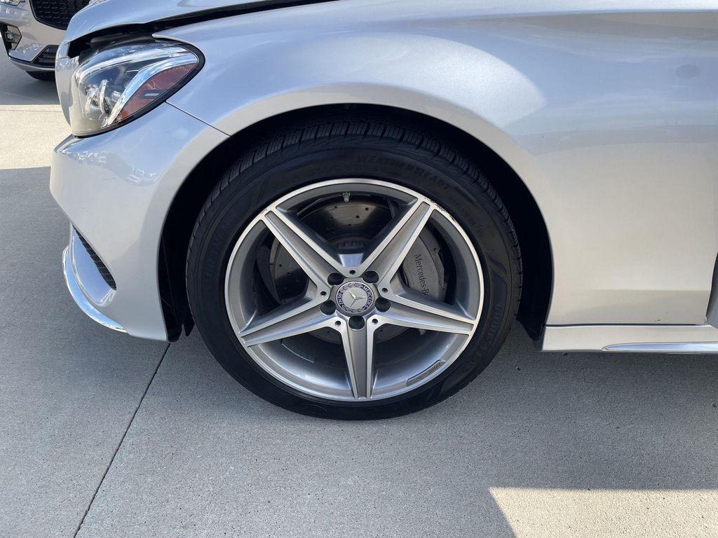 used 2017 Mercedes-Benz C-Class car, priced at $16,500