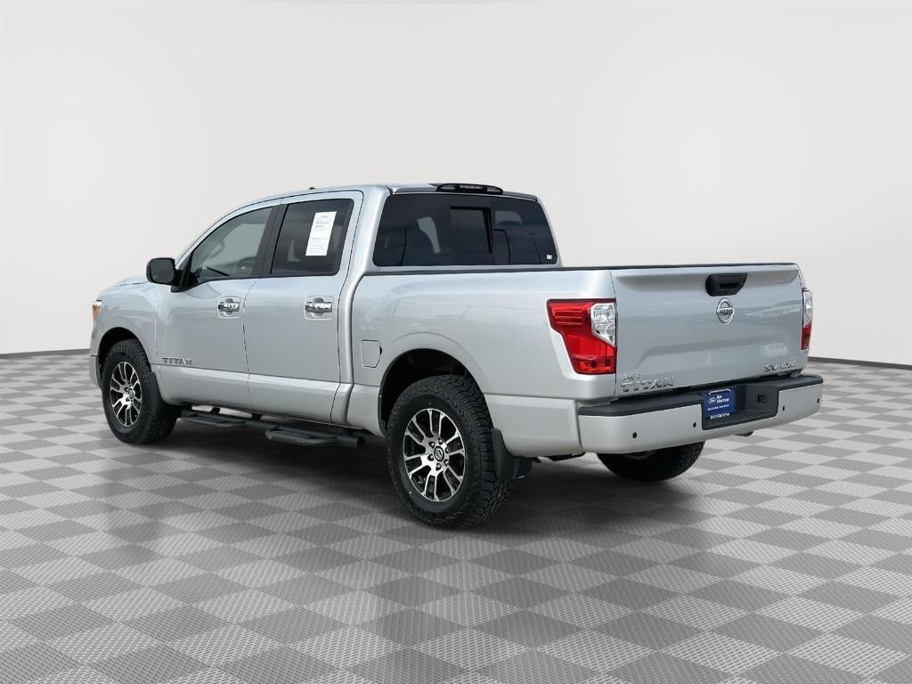 used 2021 Nissan Titan car, priced at $28,750