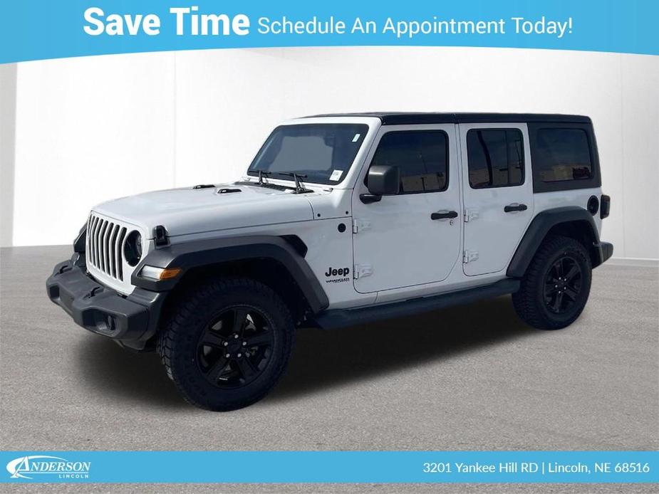 used 2020 Jeep Wrangler Unlimited car, priced at $31,500