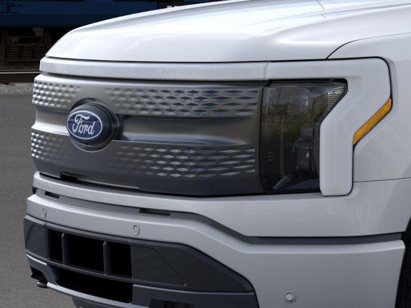 new 2025 Ford F-150 Lightning car, priced at $75,695