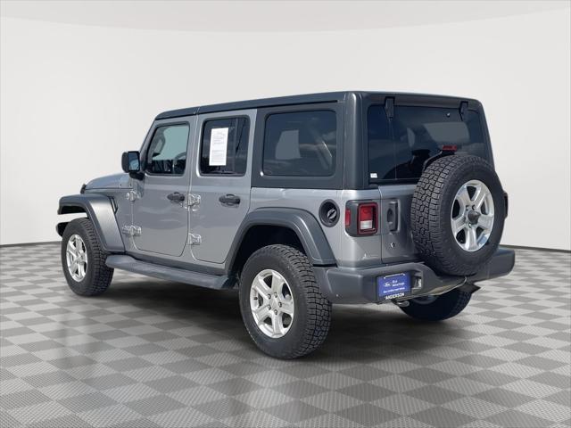 used 2020 Jeep Wrangler Unlimited car, priced at $23,500