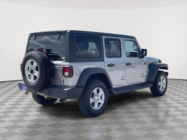 used 2020 Jeep Wrangler Unlimited car, priced at $23,500