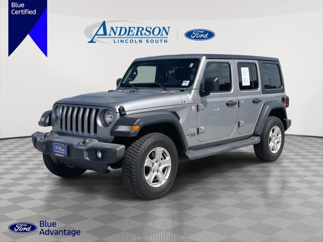 used 2020 Jeep Wrangler Unlimited car, priced at $23,889