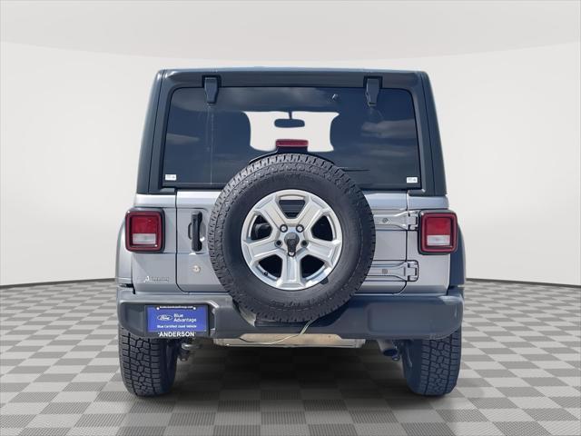 used 2020 Jeep Wrangler Unlimited car, priced at $23,500