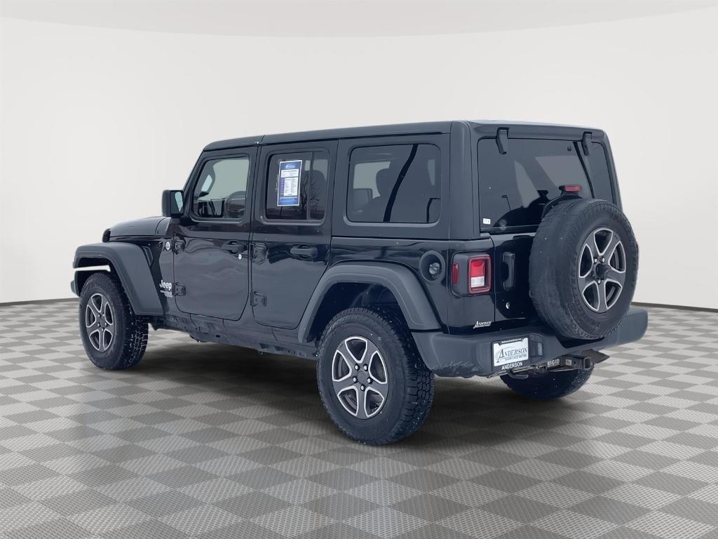 used 2018 Jeep Wrangler Unlimited car, priced at $19,000