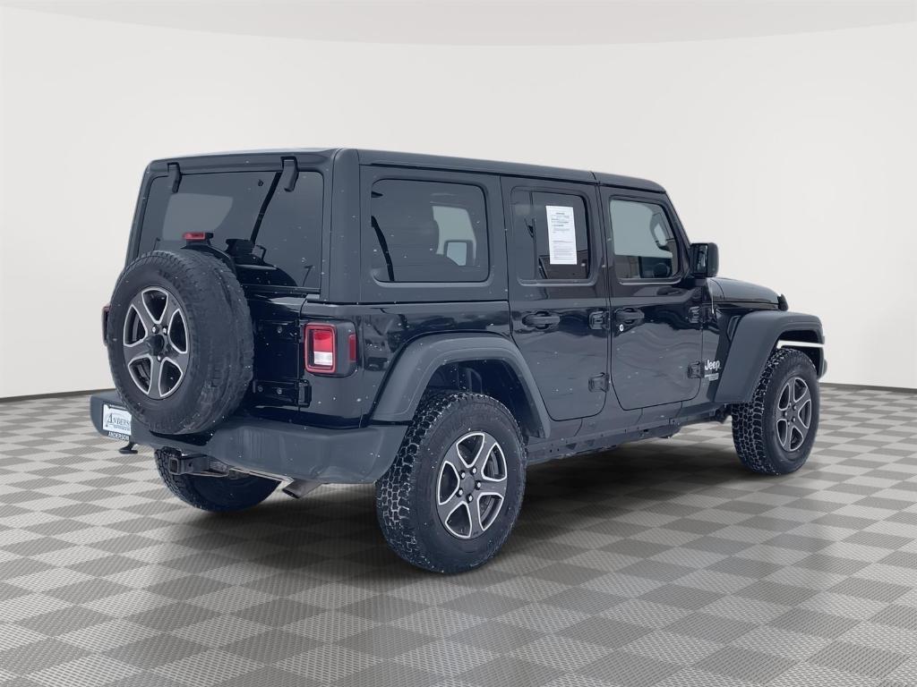 used 2018 Jeep Wrangler Unlimited car, priced at $19,000