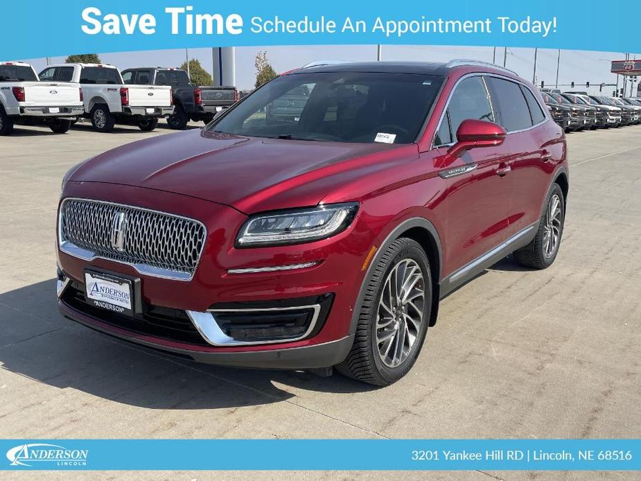 used 2019 Lincoln Nautilus car, priced at $31,500