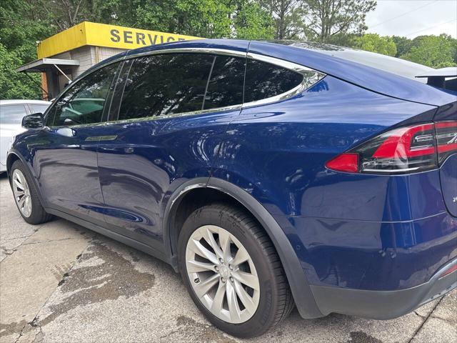 used 2017 Tesla Model X car, priced at $28,995