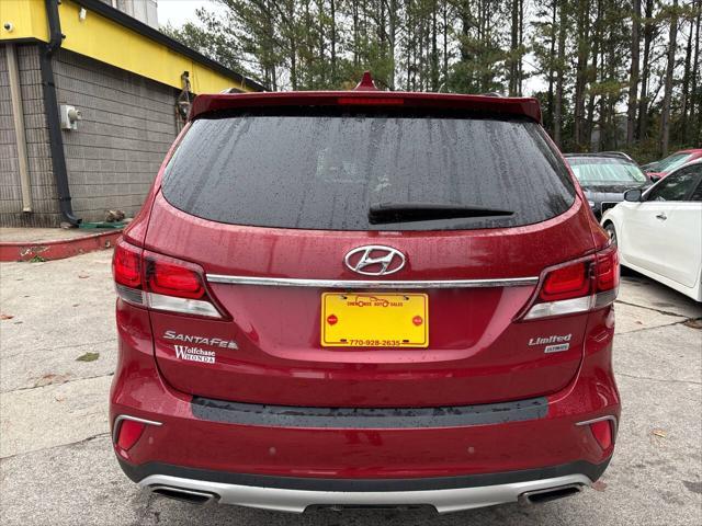 used 2017 Hyundai Santa Fe car, priced at $13,995