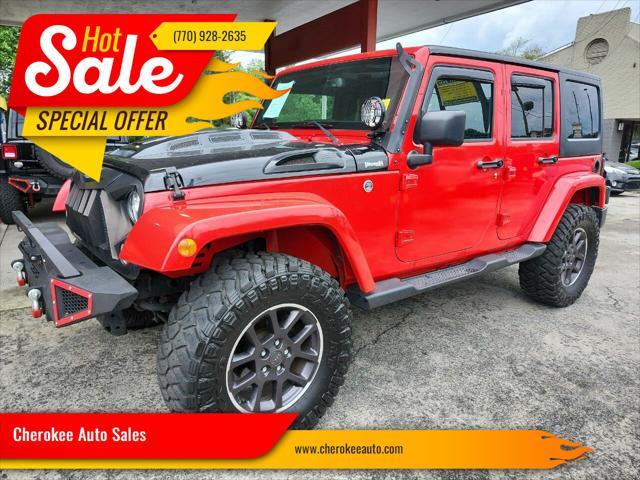 used 2018 Jeep Wrangler JK Unlimited car, priced at $27,995