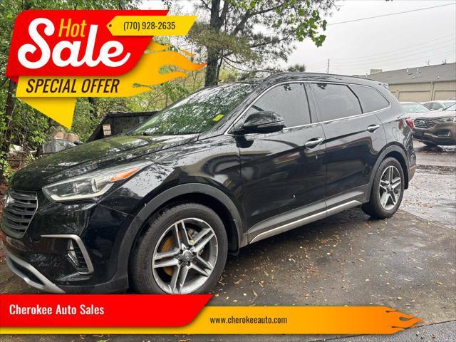 used 2018 Hyundai Santa Fe car, priced at $14,995