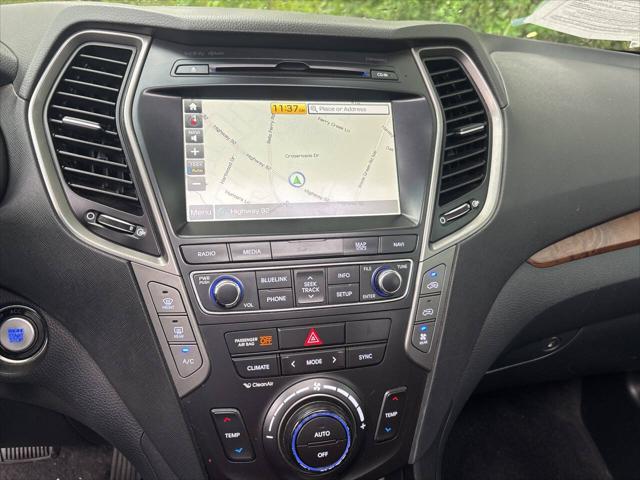 used 2018 Hyundai Santa Fe car, priced at $13,995