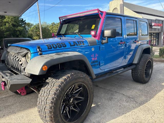 used 2016 Jeep Wrangler Unlimited car, priced at $14,995