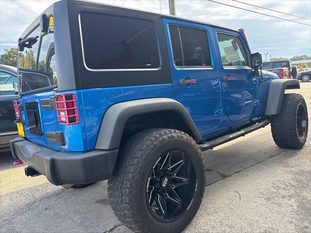 used 2016 Jeep Wrangler Unlimited car, priced at $14,995