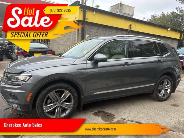 used 2018 Volkswagen Tiguan car, priced at $14,995