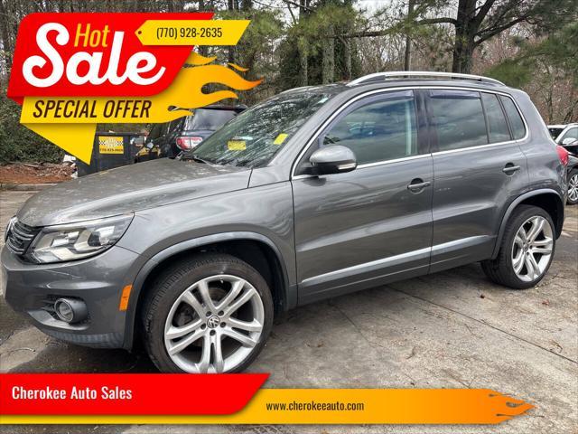 used 2016 Volkswagen Tiguan car, priced at $11,995
