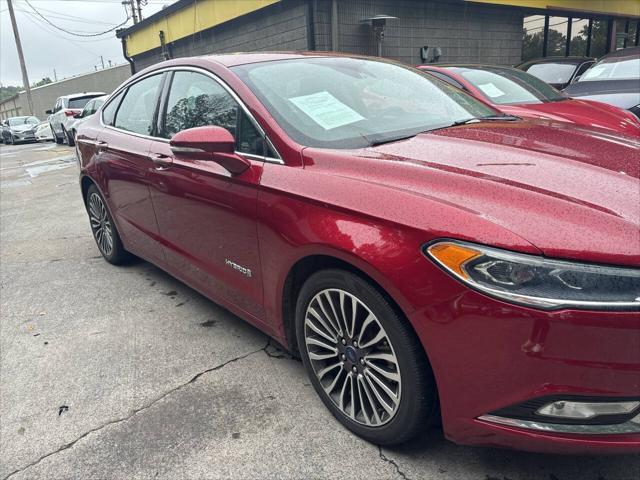 used 2018 Ford Fusion Hybrid car, priced at $11,995