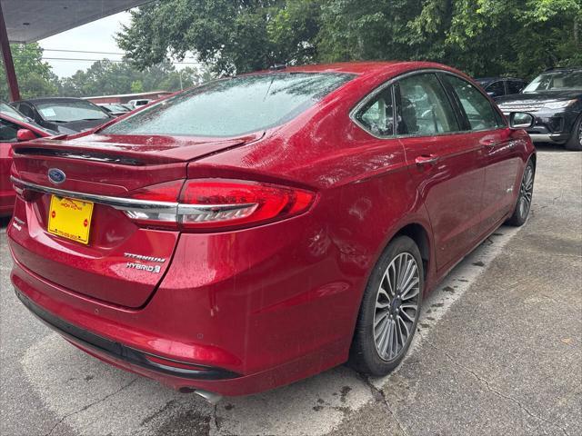 used 2018 Ford Fusion Hybrid car, priced at $11,995