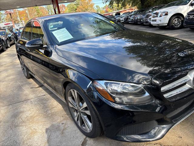 used 2018 Mercedes-Benz C-Class car, priced at $12,995